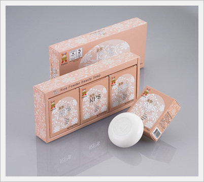 Rice Powder Beauty Soap  Made in Korea